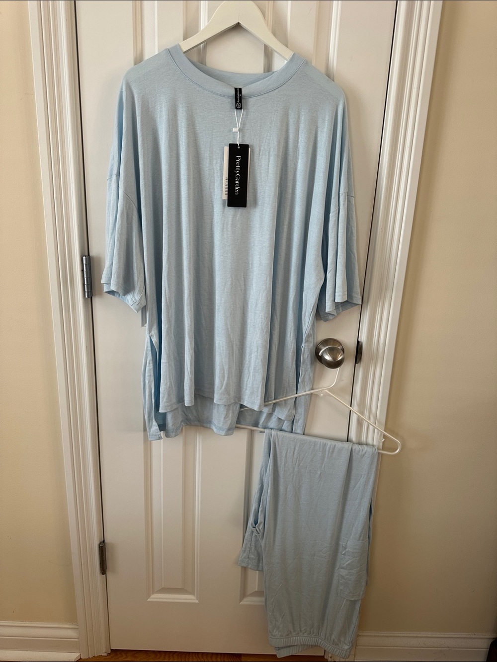 Women's Light Blue Lounge Set